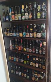 Collezione 185 bottiglie di birra vuote 