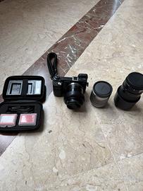 Sony NEX-6 + 3 Obiettivi 18-55, 55-210, 60mm Art