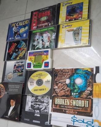 GIOCHI STREET FIGHTER BROKEN SWORD ECC + GIG TIGER
