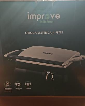 Bistecchiera griglia elettrica