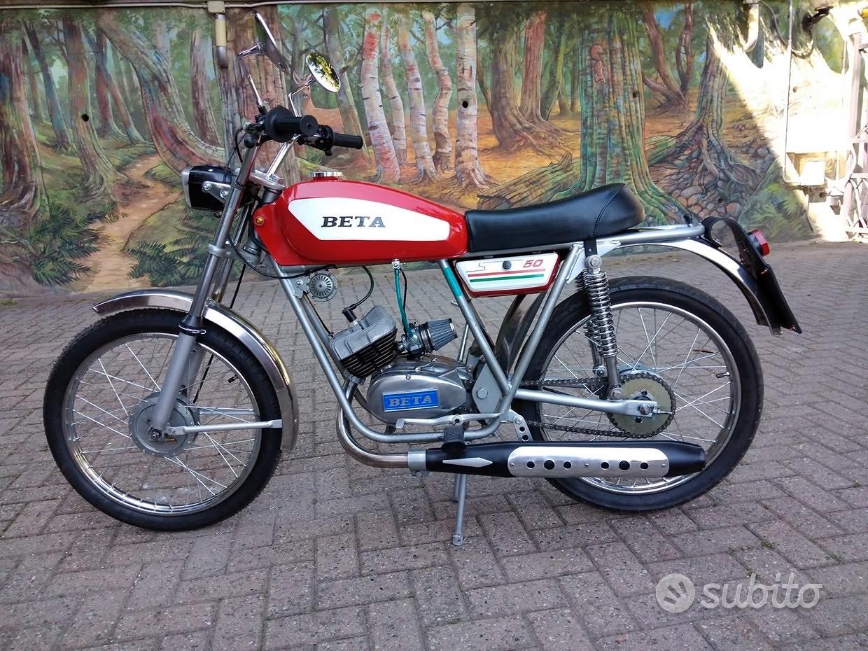 Anni 70 Moto Beta 50 Epoca Beta 50 MX Anni 70 Depliant ITALIANO