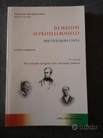 libro da Mazzini ai fratelli Rosselli 