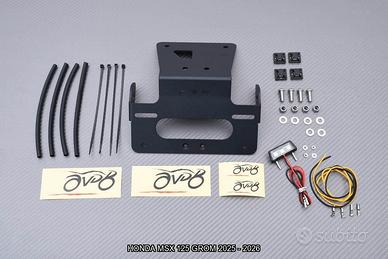 Portatarga corto AVDB HONDA MSX 125 GROM 2025 2026