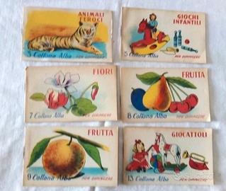 Lotto di 6 album per bambini della collana Alba 