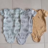 Set di 3 body bambino o bambina, Simple Joys
