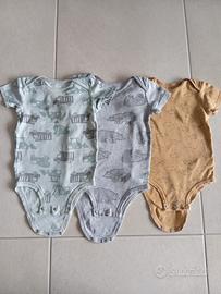 Set di 3 body bambino o bambina, Simple Joys