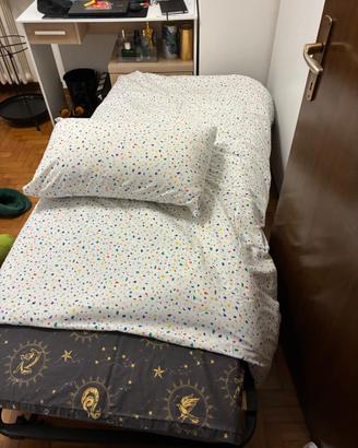 Letto singolo che ciuso diventa una poltrona