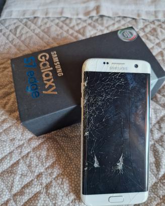 Samsung S7 edge bianco