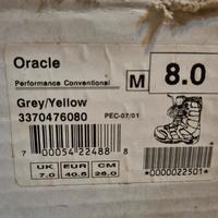 scarponi snowboard vans oracle performance