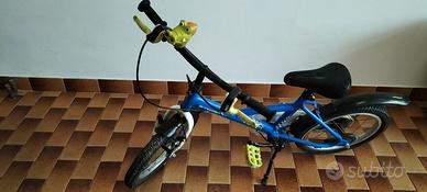 Bicicletta 16" Btwin Police 4-6 anni 