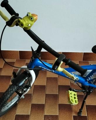 Bicicletta 16" Btwin Police 4-6 anni 