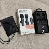 Microfono lavalier wireless