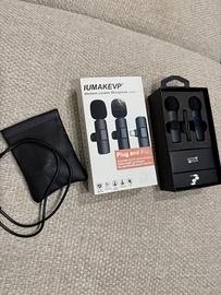 Microfono lavalier wireless