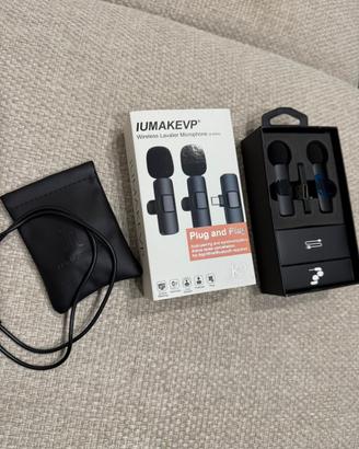 Microfono lavalier wireless