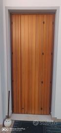 Infissi in monoblocco in legno + portoncino