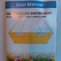 2 lampade a led per piante