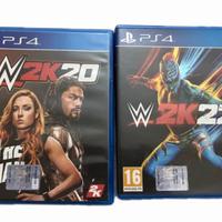 WWE 2k20 e 2k22 PS4 usato