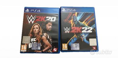 WWE 2k20 e 2k22 PS4 usato