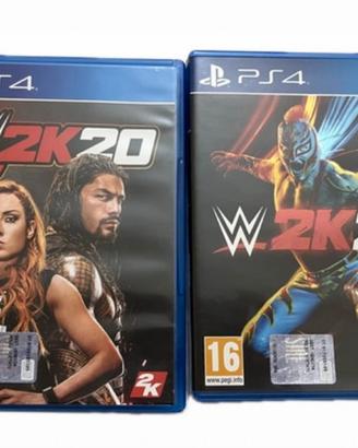 WWE 2k20 e 2k22 PS4 usato