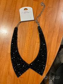 Collana in perle nere