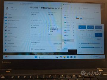 Notebook Lenovo T470, i5-6200, 8Gb Ram, 256 Gb SSD
