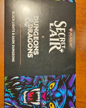 magic secret lair black lights & dark dungeons