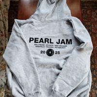 Pearl Jam Dark Matter Tour Zip Up Hodie Grigia Tag
