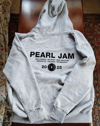 Pearl Jam Dark Matter Tour Zip Up Hodie Grigia Tag