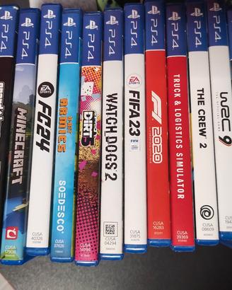 Giochi x Ps4