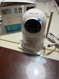 Telecamera wi-fi con pannello solare