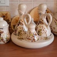 Set di contenitori in ceramica vintage 