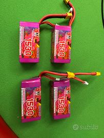 BATTERIE GNB 1530 xt60 per droni