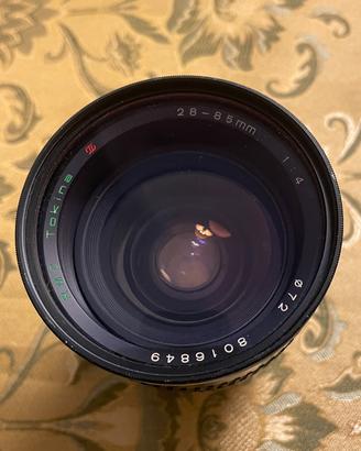 Obiettivo Tokina 28-85mm f4 Olympus mount + extras