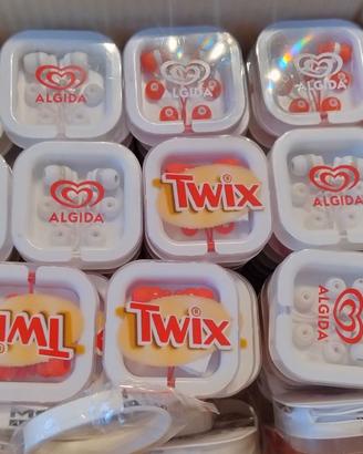 Cuffiette in-ear con filo (Wired) algida e twix