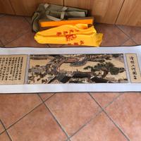 Tela cinese ricamata - 140x40 cm