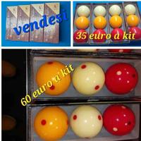 Biglie per biliardo 
