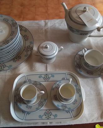 Servizio the porcellana 14 pezzi p'u caffe piu kit