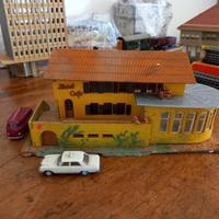 Faller Hotel Cafè Ristorante Legno Holz H0 1950 60