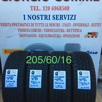 Gomme usate invernali 205/60/16