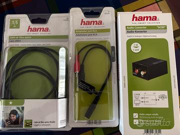 Adattatori audio Hama