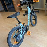 Bici bambino alluminio 14 pollici decathlon