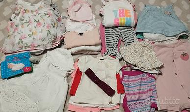 Lotto estivo 1-3 mesi bambina