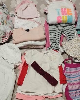 Lotto estivo 1-3 mesi bambina