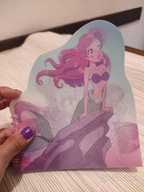 Sirenetta Ariel quaderno note diario agenda Disney