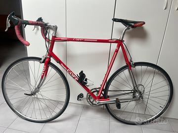 Bici da corsa vintage Fausto Coppi rossa