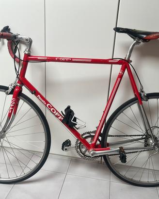Bici da corsa vintage Fausto Coppi rossa