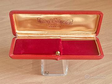 Baume & Mercier scatola per orologio datato vintag