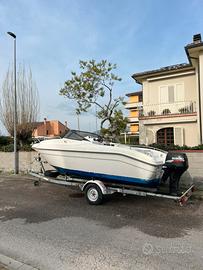 Ranieri cabinata 19 6.5 metri + fuoribordo 40cv 4t