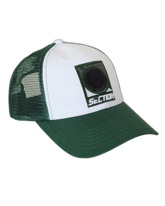 Cappellino Trucker Verde Bianco - City Owner