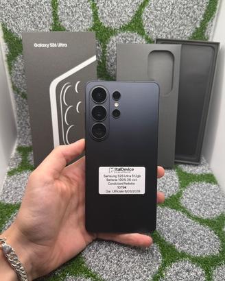 Samsung S26 ultra 512gb Nero - 🔋100% 26 cicli